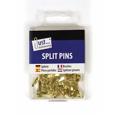 Split Pins 50x20mm Gold Brass Colour 20mm Office Stationery Arts Craft School • £3.08