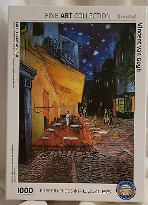 Vincent Van Gogh Cafe Terrace At Night 1000 Pc Jigsaw Puzzle Art Collection  • $9.99