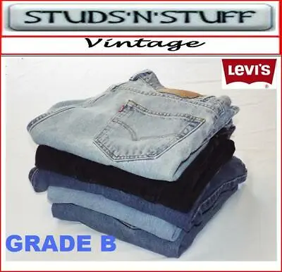 Vintage Levis Denim B Grade Stretch Jeans  505 514 517 527 550  559 560 • £17.15