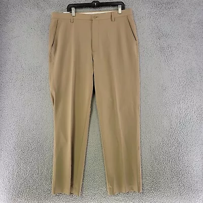 FootJoy Pants Mens 38x32 Brown Chino Golf Business Causal Stretch Pockets • $16.77