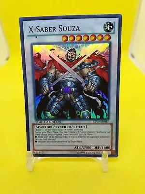 $2.50 • Buy Yugioh X-Saber Souza CT09-EN017 SUPER RARE Limited Edition NM 