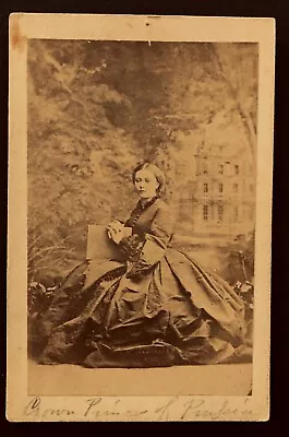 1861 Carte De Visite Of Crown Princess Royal Victoria Of Prussia • $65
