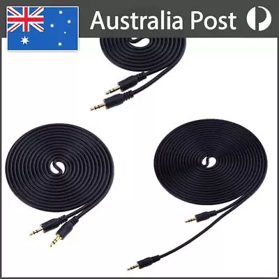 AUX Cable 3.5mm Stereo Audio Extension Male To Male Auxiliary Car Cord • $8.39