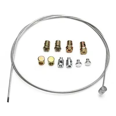 Throttle Clutch Cable Repair Kit Lawnmower Rotovator Ride On Scooter • £5.24