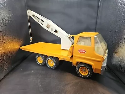 Vintage Tonka Turbine Hoist Crane Flat Bed W/Boom  • $174.99