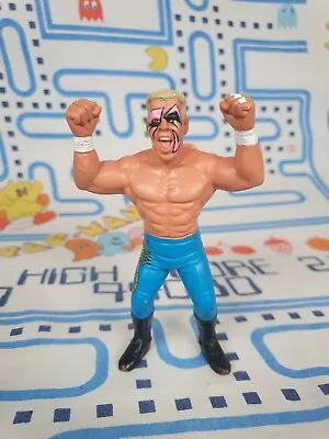 £7 • Buy WCW Galoob 1990 Figure Rare WWE  : Sting Wrestling Figure Blue Pants Tights