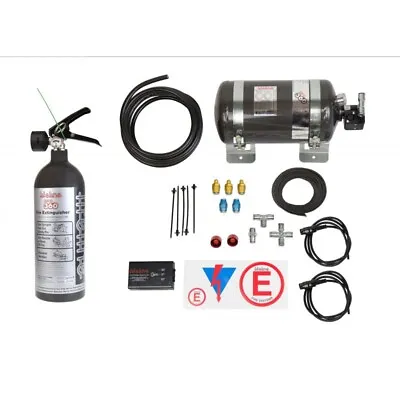 Lifeline Rally Pack Zero 360 3kg Gas Electrical Car Fire Extinguisher Plus 2kg • £1279.86