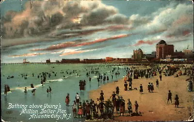 Atlantic City New Jersey Million Dollar Pier~1912 To HARRY SMITH Martinsburg WV • $1.99