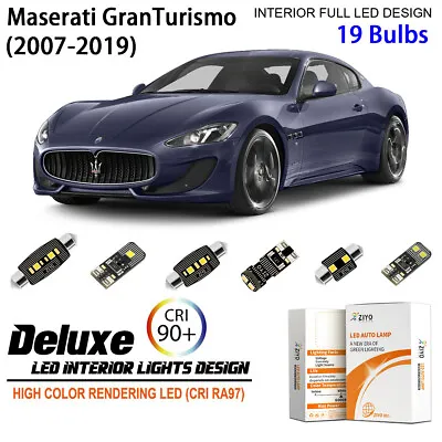 19 Bulbs LED Light Bulbs Interior Light Kit For Maserati GranTurismo 2007-2019 • $29.70