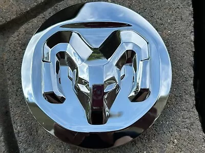 RAM 2500 3500 6PG01TRMAA OEM Wheel Center Hub Cap 8 Lug Cover Dodge CHROME • $29.99