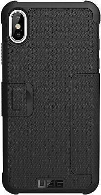 Uag Metropolis Card Folio Wallet Case For Iphone Xs Max (6.5 Inch) - Black • $39.90