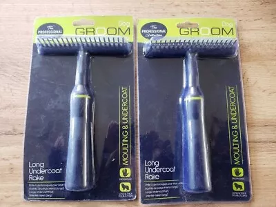 Dog Groom Groomer Undercoat Rake - Long • £4