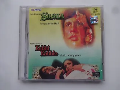 £9.95 • Buy SILSILA & KABHI KABHIE ~ Bollywood Soundtrack Hindi CD ~ Shiv Hari & Khai ~ 1997