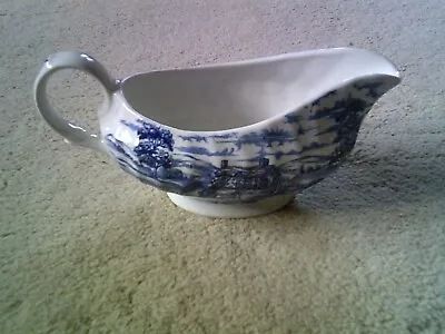 Gravy Boat British Anchor - Olde Country Castles - Gravy Boat - Blue • £9.99