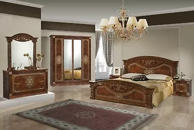 £899 • Buy Italian Bedroom Sets 2021 Latest Designs With 4 Door Wardrobe (2 Years Warranty)