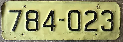 Israel   Haifa    License Plate  1971-series • $65