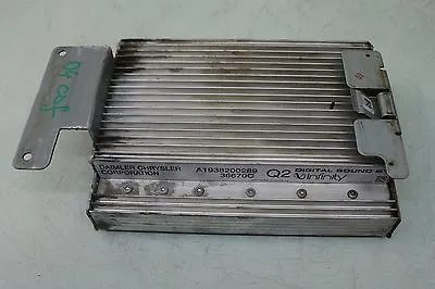 04 - 06 Chrysler Crossfire Amplifier Amp Sound Infinity Q2 1938200289 • $130