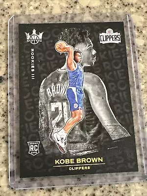 #157 Kobe Brown Rookies III Court Kings RC SSP 2023 Los Angeles Clippers-NBA • $10.99