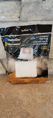 $5 • Buy Vacmaster  Vacuum Dust Bags, 3 Pack, 4-5 Gallons Dry New