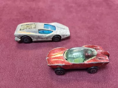 Hot Wheels Johnny Lightning Red Line Vintage Cars For Parts Or Repair • $10