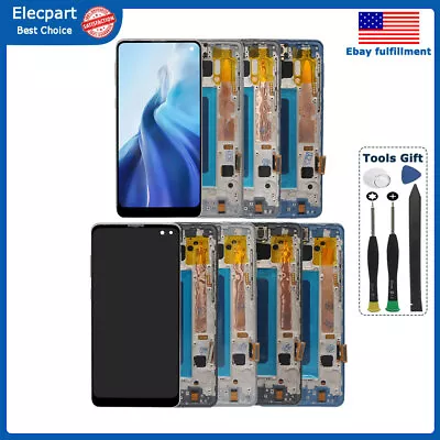 For Samsung Galaxy S10+ Plus G975U S10 G973 LCD Display Touch Screen Replacement • $65.59