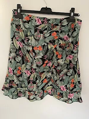 £4.99 • Buy Tropical Print Skirt - Sz 12 NEW WITHOUT TAGS