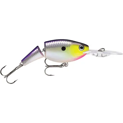 $12.99 • Buy Rapala Jointed Shad Rap 04 Fishing Lure - Purpledescent