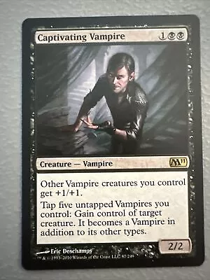 MTG Captivating Vampire Magic 2011 87/249 Regular Rare • $13.25