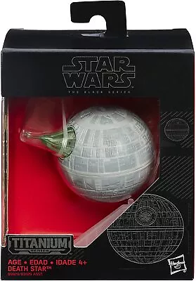 Star Wars Black Titanium Series Death Star 2-Inch Die Cast Vehicle • £19.99