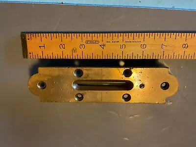 Vintage Solid Brass Level PLATE/BUBBLE TUBE-7 Inch • $9.99