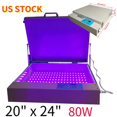 $498.75 • Buy US Stock, Tabletop Precise 20  X 24  80W LED UV Exposure Unit