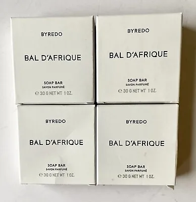 $46.66 • Buy BYREDO Bal D’Afrique  Soap Bars 1oz 30g Travel Size 4 Bars