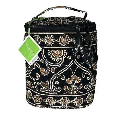 NEW Vera Bradley Caffe Latte COOL KEEPER Bucket Tote Handbag Travel Bag 8x7x5 • $20