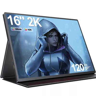 $299.99 • Buy UPERFECT 16  2K Portable Monitor 120Hz Gaming Monitor 16:10 Screen For Switch PS
