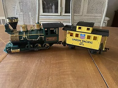 Scientific Toys G Scale Battery Run Pennsylvania 9714 And Union Pacific UP 3810 • $29.99