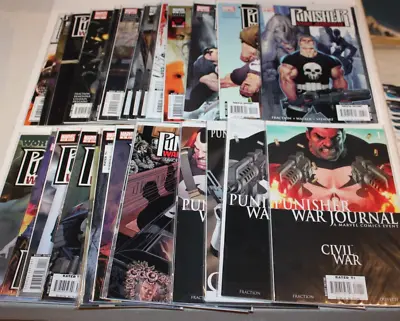 Complete Set Punisher War Journal 1-26 2006 NM Fraction Olivetti Civil War Hulk • $39.99