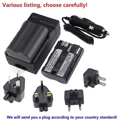 Replacement Battery Or Charger For Canon BP-511 CB-5L & EOS 40D EOS 50D EOS D30 • £10.79