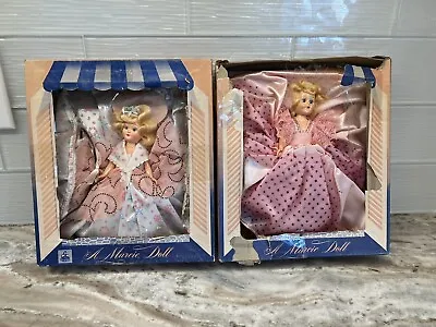 Vintage Marcie Doll Set Of 2 Little Bo Peep 873 & Cinderella Pink 804 Boxes • $22.90