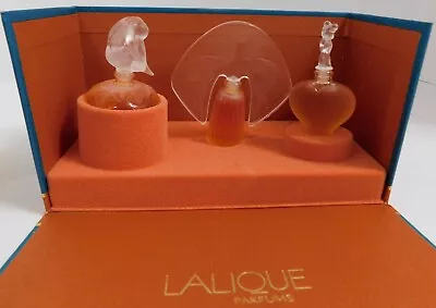 Lalique Vintage Les Introuvables The Ultimate Collection Miniature Parfume Set • $124.99