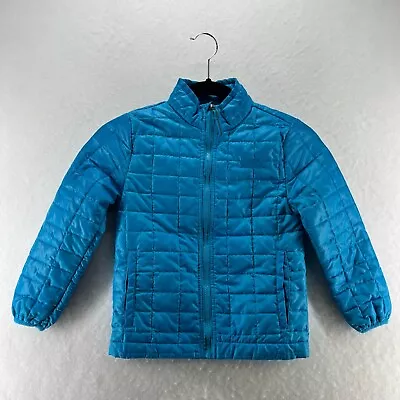 Pacific Trail Jacket Youth M 5/6 Quilted Full Zip Long Sleeve Insulated Blue • $15.99