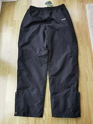 £15 • Buy Men's Gelert Horizon Stormlite 5000 Black Waterproof Trousers Size Medium