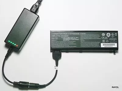 £57.98 • Buy External Laptop Battery Charger For Advent 7201, 7211, 7301, 7302 9915w, SQU-702