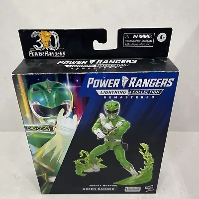 Power Rangers Lightning Collection Remastered Mighty Morphin Green Ranger Used • $90