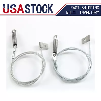 For 1990-1997 Mazda Miata Convertible Top Side Tension Hold Down Cables Pair • $20