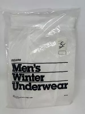 NOS Vintage SEARS 100% Cotton Winter Long Underwear Bottoms Large Tall 38-40 • $24.99