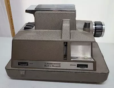 Vintage Bell & Howell TDC Robomatic Slide Projector Model 765-A W Case • $10