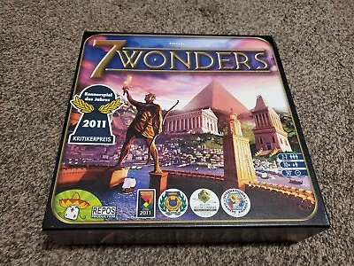 7 Wonders  Board Game Repos Production A STRATEGY GAME Complete  • $23