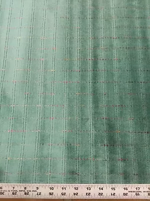 Vintage 70s 80s Velour Upholstery Fabric - Roll Width 55  • $27