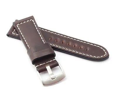 Marino: SHELL CORDOVAN Leather Watch Strap BROWN. 24mm 26mm • £45