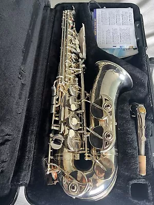 Yamaha YAS-62 Alto Saxophone Silver Plated • $2350